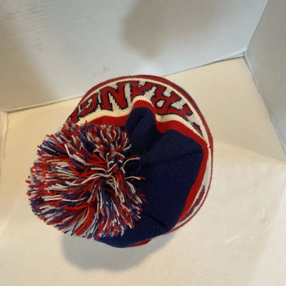 Netflix Loungefly Stranger Things Blue Knit Beanie Hat Pom-pom OSFM EUC